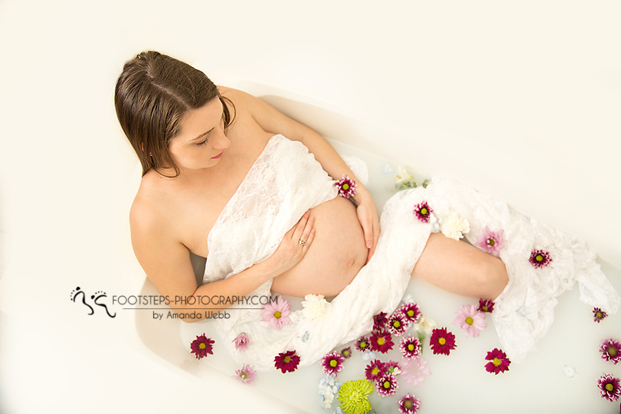 vacaville maternity photographer overhead