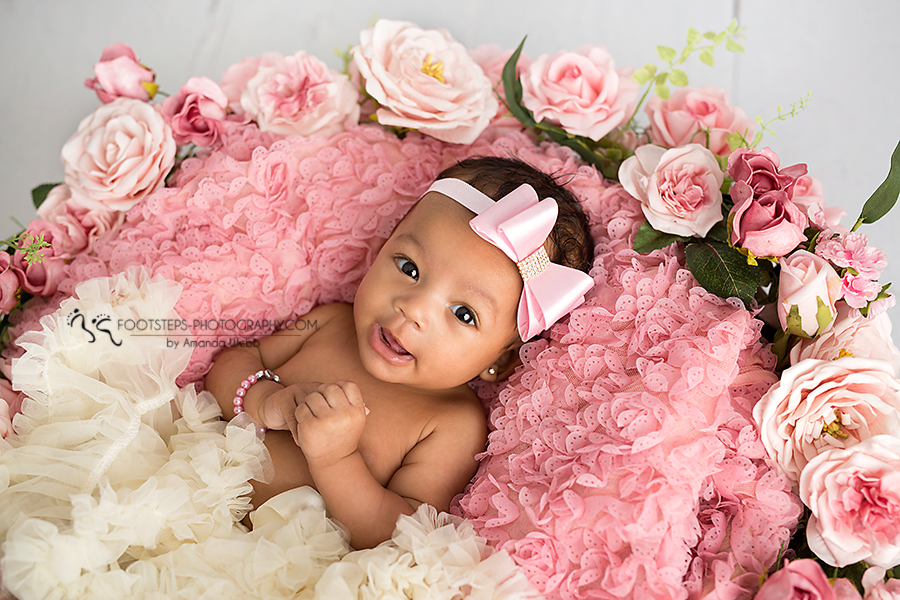 baby photographer Vacaville roses