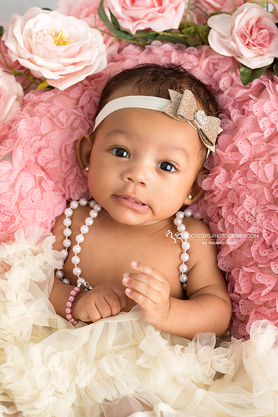 baby photographer Vacaville pearls