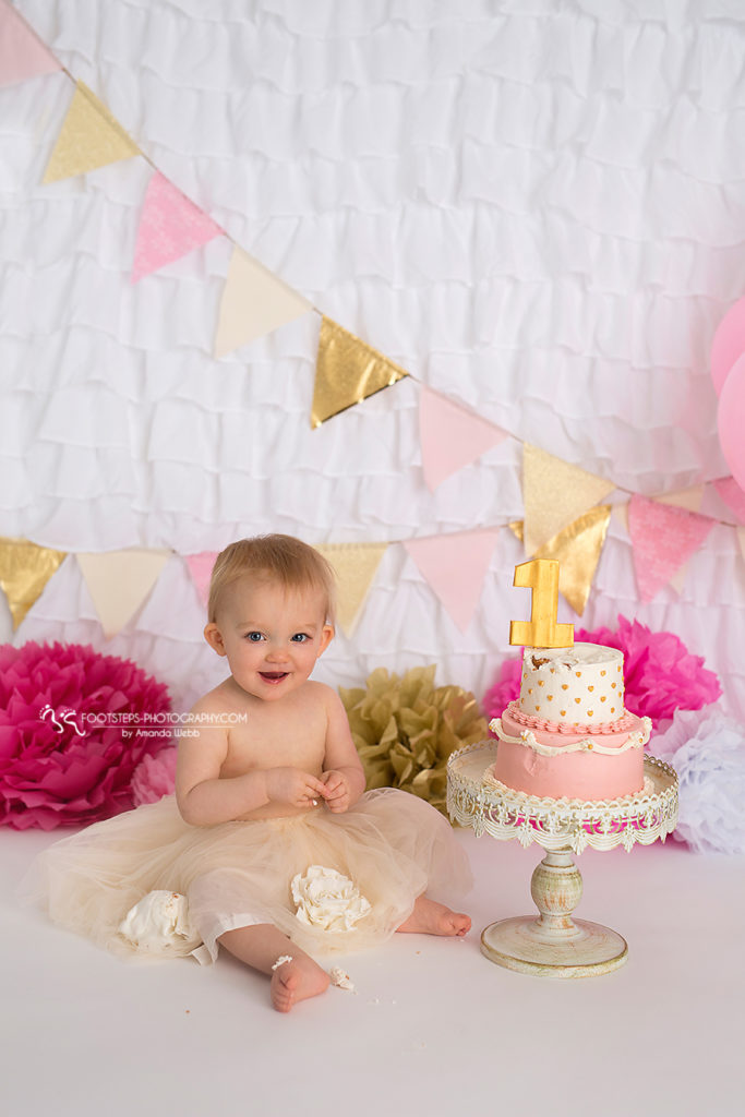 vacaville portrait smash cake photographer