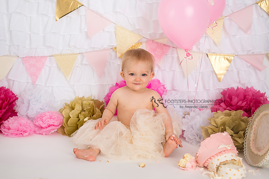 vacaville smash cake portraits session