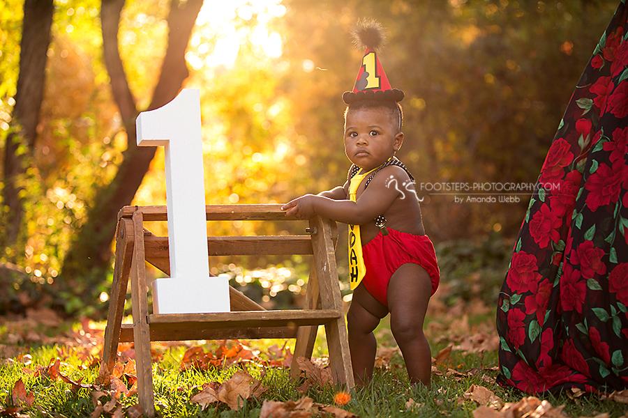 First Birthday Portrait session Vacaville #1