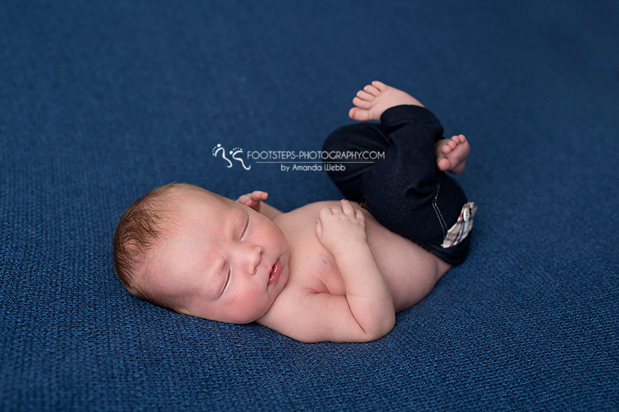 casual newborn royal blue