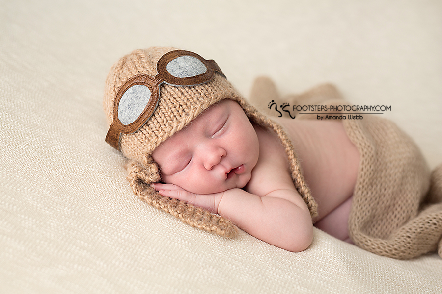 aviator newborn session