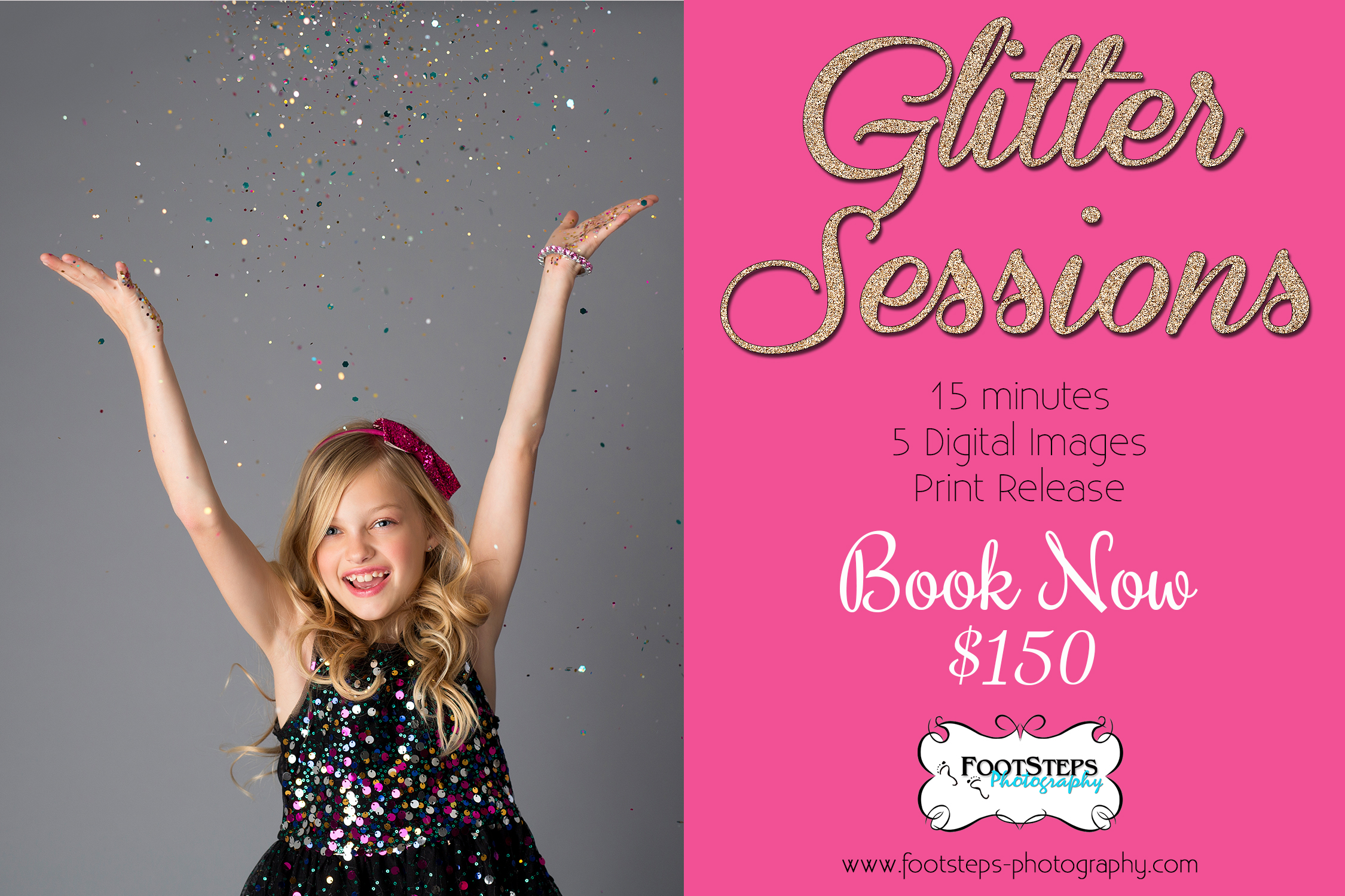 glitter session vacaville childrens photographer